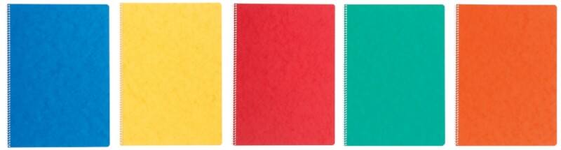 Cahier Ursus Style A4 Quadrillé Reliure à spirale Carton pressé Assortiment Sans perforation 96 pages 48 feuilles 10 unités