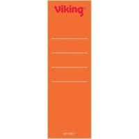 Étiquettes pour dos de classeur Viking 60 mm Rouge 10 Unités