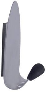 Patère Alba PMMAG Métal Argenté