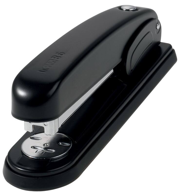 Agrafeuse Novus NOVUS OFFICE 6 Demi bande 30 Feuilles Noir 24/6, 26/6 Métal, Plastique