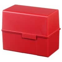 Boîte à fiches HAN 976-17 Rouge pour 300 cartes 16,5 x 9,6 x 12,8 cm