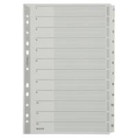 Intercalaires Leitz 160 g/m² A4 12 intercalaires