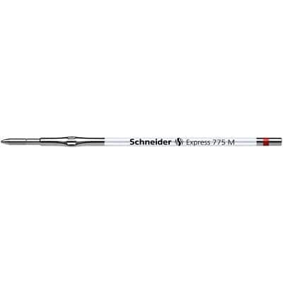 Recharge pour stylo-bille Schneider Express 775 Rouge Moyen 10 unités