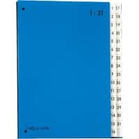 Trieur numérique extensible PAGNA Bleu A4 1 à 31