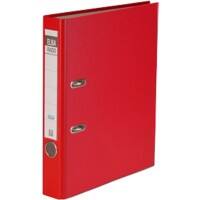 Classeur à levier ELBA Étroit Rado Brilliant A4 50 mm Rouge 2 Anneaux 100022609 Plastique