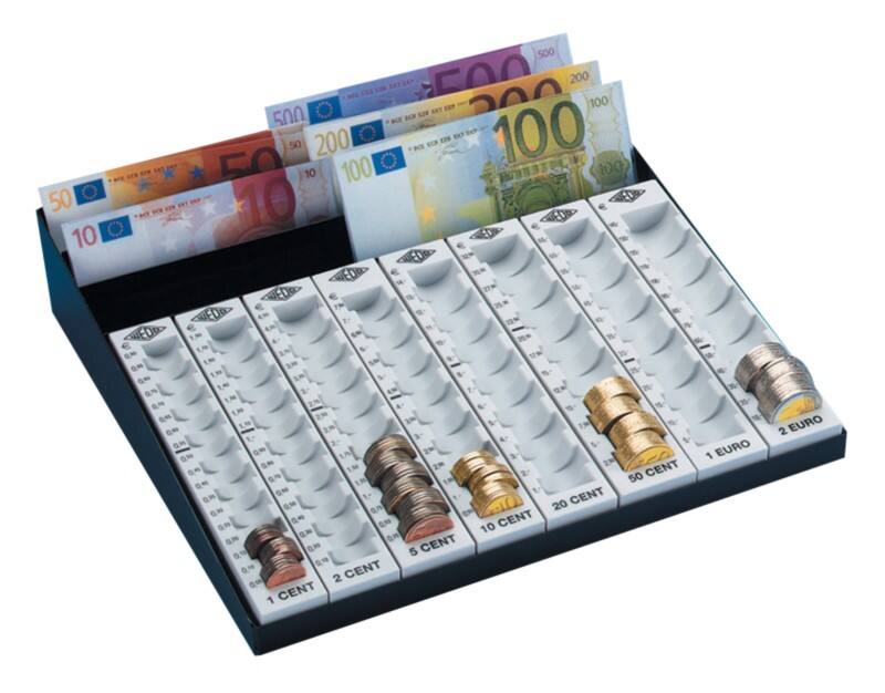 Plateau pour monnaie WEDO 280 x 270 x 60 mm