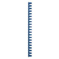 Reliures à anneaux Plastique GBC Bleu 19.0 mm 165 Feuilles A4 100 Unités