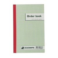 Carnet de commandes autocopiant Exacompta 3137X triplicata Blanc, vert Ligné 13,5 x 21 cm 25 feuilles