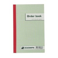 Carnet de commandes autocopiant Exacompta 3137X triplicata Blanc, vert Ligné 13,5 x 21 cm 25 feuilles