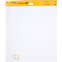 Bloc pour chevalet de conférence Post-it Page blanche Sans perforation 51 x 58 cm Blanc 2 Unités de 20 Feuilles