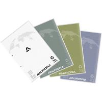 Bloc-notes AURORA Splendid A4 Collage en tête Papier Quadrillé Gris 4 x 8mm 100 feuilles