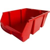 Bac de rangement Viso SPACY5R Rouge 25 l 30 x 45,5 x 17,5 cm