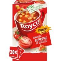 Soupe instantanée Royco Suprême de tomates avec croûtons 20 Unités de 30 g