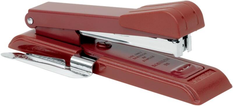 Agrafeuse Bostitch B8RE Demi bande 30 Feuilles Bordeaux 6 mm Métal