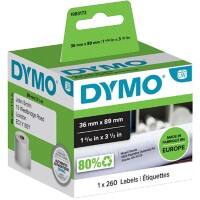 Étiquettes d’expédition LW Dymo 1983172 / 99012 d’origine Autocollantes Blanc 89 x 36 mm