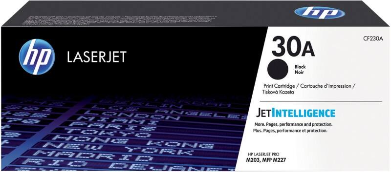 Toner HP 30A D'origine CF230A Noir