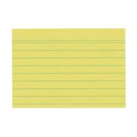 Fiches index alphabétique herlitz 1150713 Jaune 10,5 x 7,4 cm 100 Unités