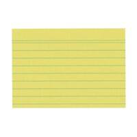 Fiches index alphabétique herlitz 1150713 Jaune 10,5 x 7,4 cm 100 Unités