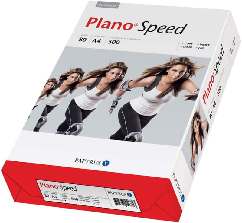 Papier imprimante PlanoSpeed A4 80 g/m² Mat Blanc 500 Feuilles