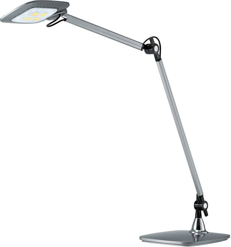 Lampe de bureau Hansa Argenté 10.5 W LED 210 x 180 x 750 mm