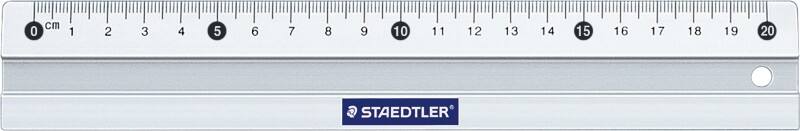 Règle STAEDTLER Aluminium Argenté 20 cm 56320