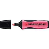 Surligneur STABILO Boss Executive Rose Pointe large Biseautée 2 - 5 mm Non rechargeable
