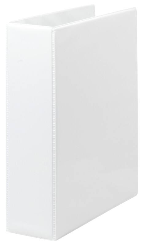 Classeur à anneaux 60 mm A4 4 Anneaux Blanc