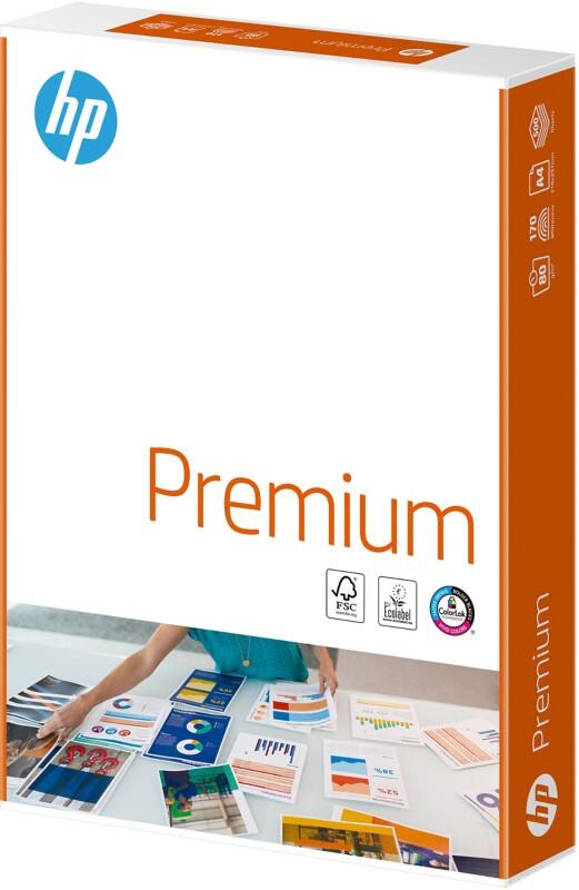 Papier imprimante HP Premium A4 80 g/m² Mat Blanc 500 Feuilles