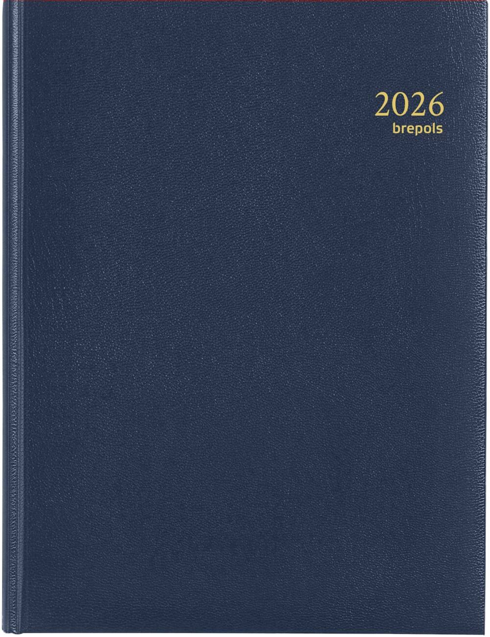 Agenda Brepols Timing Lima 2026 A5 1 Semaine sur 2 pages Néerlandais Bleu 0,137,1256,06,6,0