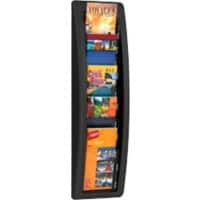 Présentoir Quick Fit DL Paperflow Montage mural Noir 4062,01 18 x 9,5 x 65 cm