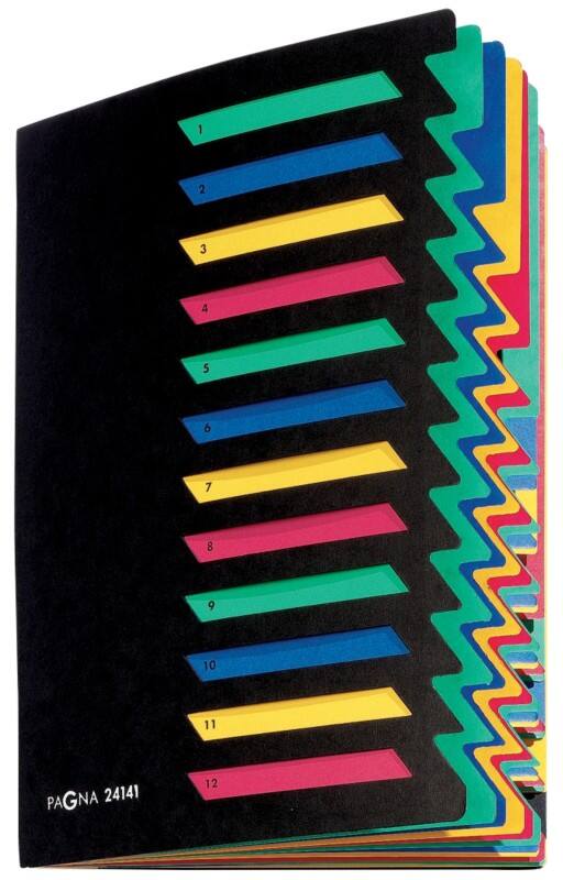 Trieur PAGNA Classic 24141-04 Carton A4 Noir