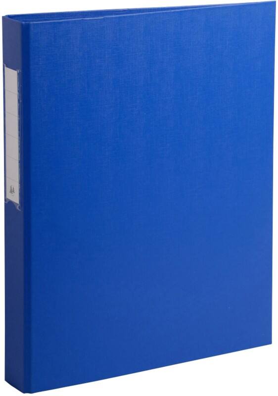 Classeur Exacompta 25 mm Carte, PP (Polypropylène) A4 2 Anneaux Bleu