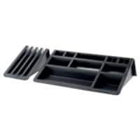 Organisateur De Bureau helit Le Butler Plastique de haute qualité Noir 40,5 x 19,6 x 7,5 cm