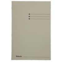 Farde à 3 rabats Esselte Manilla 1032307 foolscap gris carton recyclé 250 feuilles 23,3 x 35 x 2 cm 50 unités