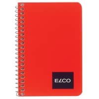 Carnet de notes à spirale Elco Ringfix Assortiment Couverture en carton Quadrillé 75 x 1110 mm 50 feuilles Paquet de 10