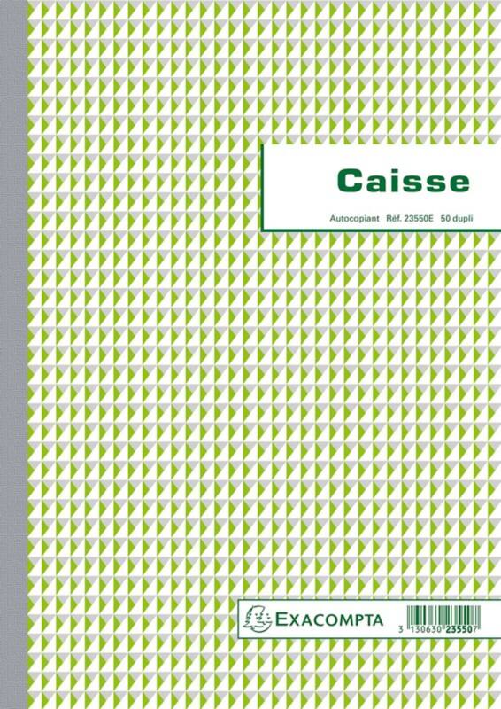 Manifold Exacompta Blanc, vert A4 297 x 210 mm 57 g/m² 25 feuilles