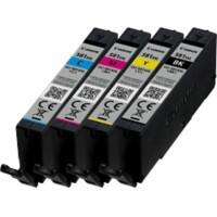 Cartouche jet d'encre Canon D'origine CLI-581XXL Noir, cyan, magenta, jaune 4 Unités