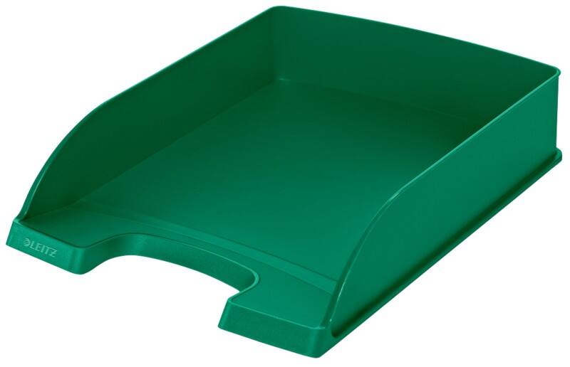 Corbeille à courrier Leitz Plus 5227 A4 Vert 25,5 x 35,7 x 7 cm