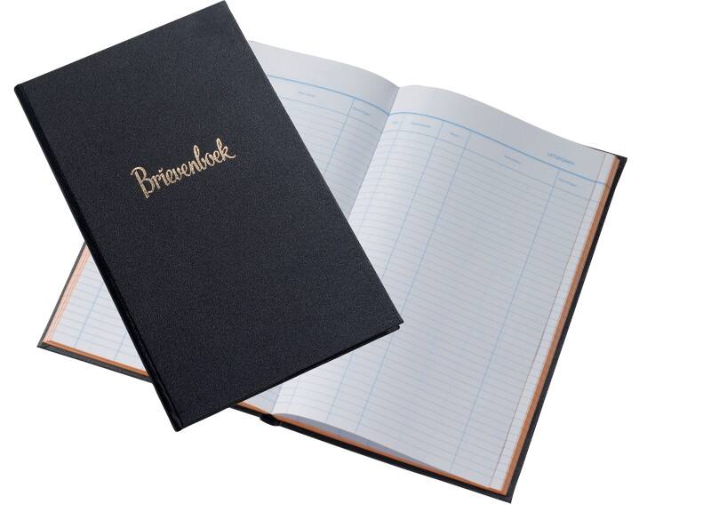 Registre de correspondance Djois Atlanta A189445 100p 330x205mm noir