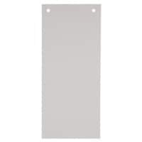 Intercalaires KANGARO Vierge Spécial Gris Carton Rectangulaire 2 Perforations 07071-10 100 Unités