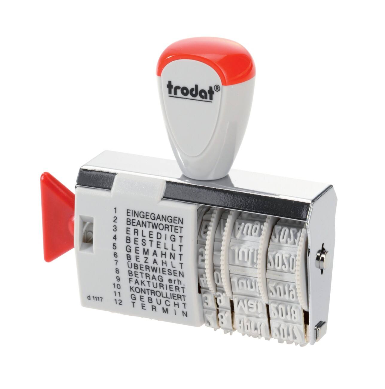 Tampon horodateur Trodat Classic 1117 1 Ligne 8 x 7 cm