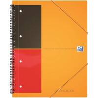 Cahier OXFORD International Fil A4+ Ligné Polypropylène Orange 160 Pages 80 Feuilles