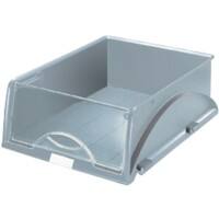 Corbeille à courrier avec fermeture Leitz Sorty Gris A4 28,5 x 38,5 x 12,5 cm