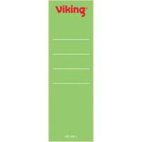Étiquettes pour dos de classeur Viking 60 mm Vert Courtes 10 Unités