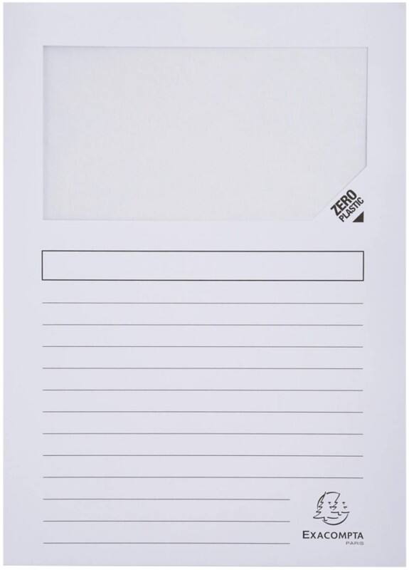 Exacompta Forever Dossier A4 Assortiment Carton Recyclé 100% 130 g/m² 10 Unités