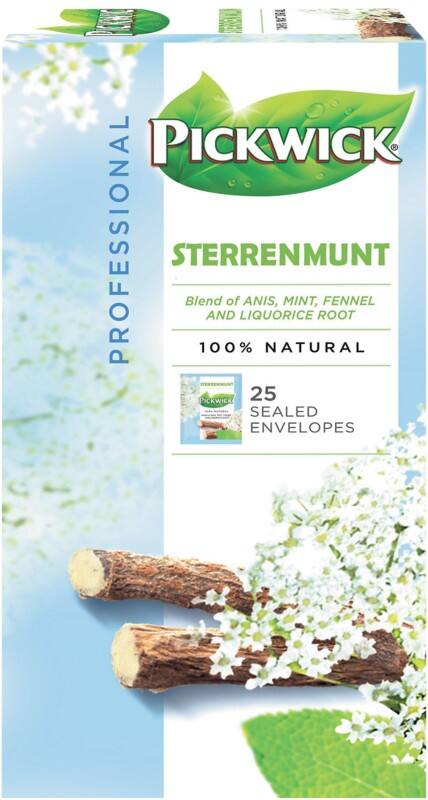 Thé Menthe Pickwick Sterrenmunt 25 Unités de 2 g