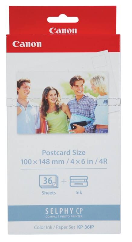 Cartouche jet d'encre KP-36IP D'origine Canon Cyan, magenta, jaune