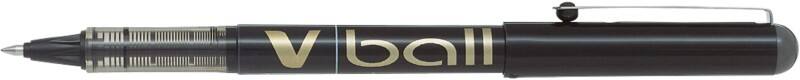 Stylo roller Pilot V-Ball V-Ball Non rétractable Noir 0,4 mm Moyen Conique