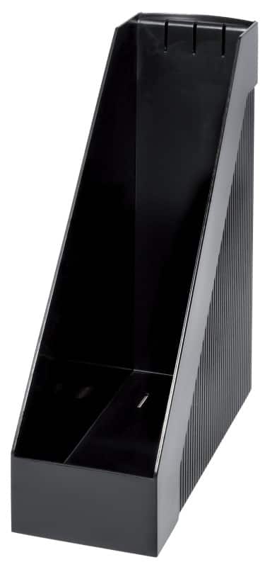 Porte-revues helit The Tower Line Polystyrène Noir A4 10 x 27 x 29 cm