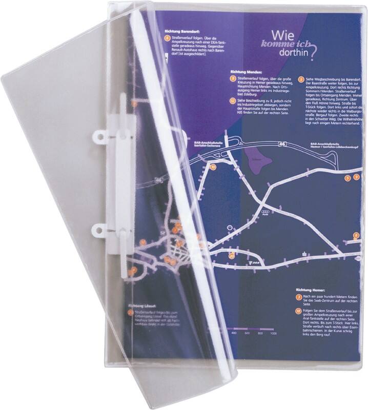 Farde de présentation DURABLE 2512 A4 Transparent Plastique